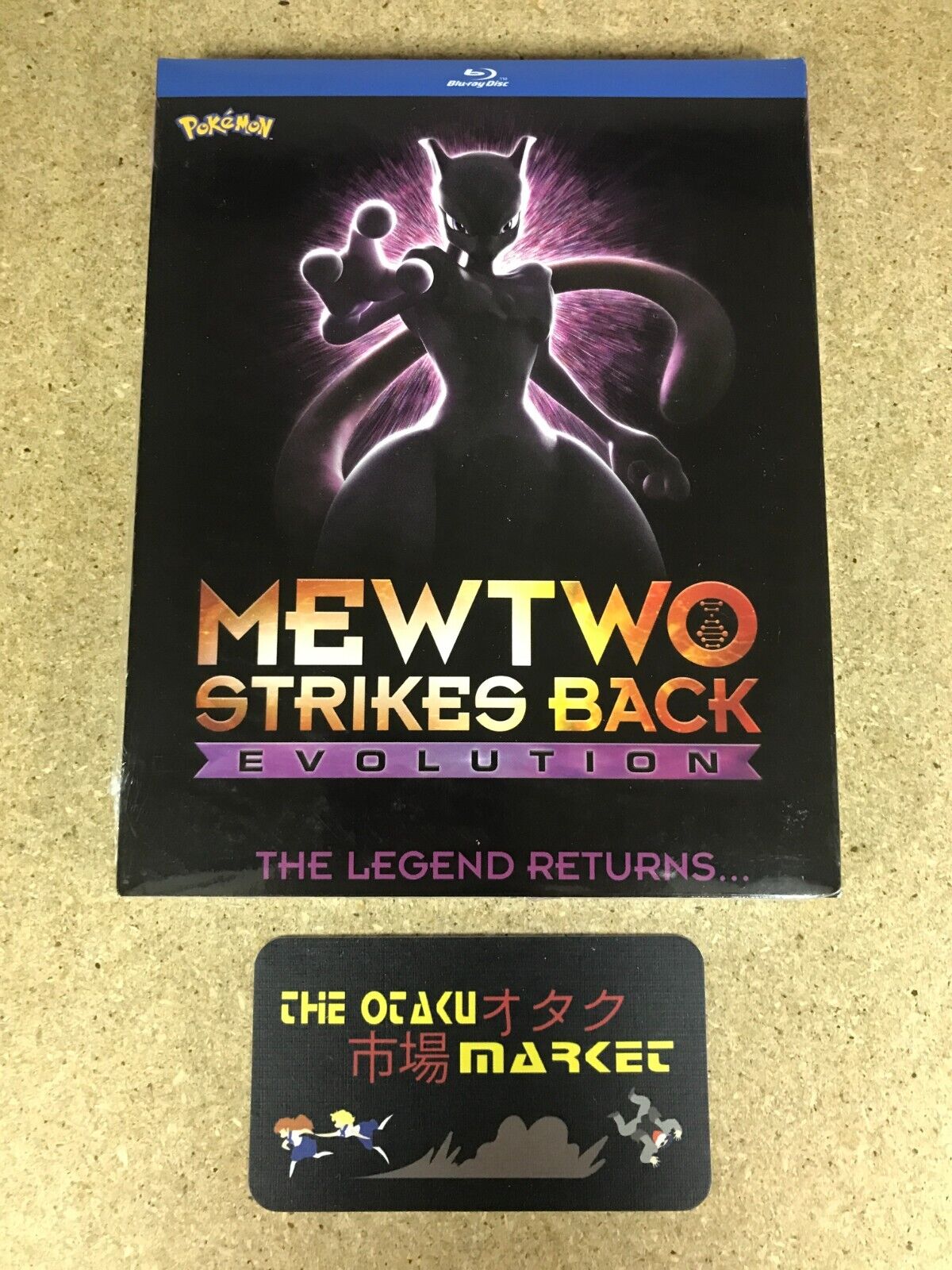 Pokemon the Movie Mewtwo Strikes Back Evolution Blu-ray