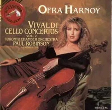 VIVALDI: Cello Concertos Vol. 2 / Ofra Harnoy, Paul Robinson (CD, RCA 1989)