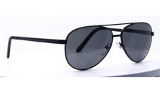 SFEROFLEX 5008S 136/11 Black Unisex Aviator Full Rim Sunglasses 56-13-140