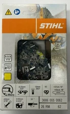 26RM 62 STIHL NEW CHAINSAW CHAIN SAW 16 in. .325 .63 62 16 INCH BLADE AGGRESSIVE