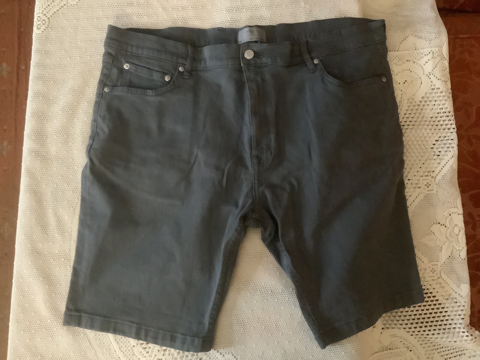 M&S Men’s Brand New Shorts. No Tags Dark Grey Size 42 Waist eBay