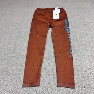 Fabletics Leggings Orange Women s Size Medium NWT