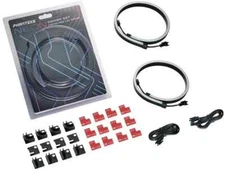 Phanteks NEON Digital-RGB LED Strip Combo Set - 2x 400mm Smooth Lighting Strip
