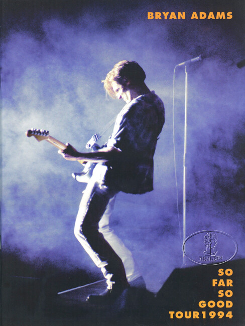 BRYAN ADAMS 1994 SO FAR SO GOOD Tour Concert Program Tour Book | eBay