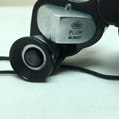 Collectors Plum Opera Miniature Binoculars 6x15mm 1948-1954 Made