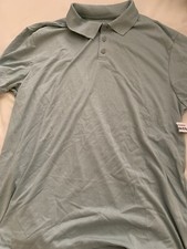 Men's Old Navy Active Core Short Sleeve Quick Dry Wicking Polo L Light blue