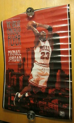 Michael Jordan 1996 Costacos Bros. 23”X35” Poster The Great