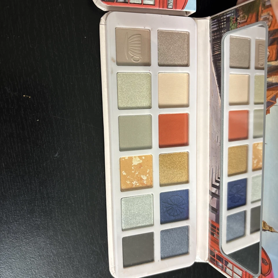 Essence Welcome To London 12 Pan Eyeshadow Palette With  Mirror. Lot of 2. - Image 3 of 4