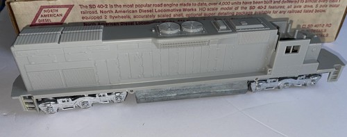 North American Diesel SD 40-2 Undecorated W/O Details HO Scale Model Train - Picture 3 of 9