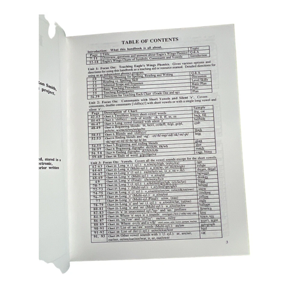Eagles Wings Comprehensive Handbook of Phonics~Mortimer & Smith 1996 Rev~R1 02 - Image 4 of 4