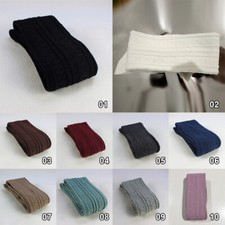 Women Knitted Over The Knee Socks Winter Warm Cotton Long Stockings 64-74cm