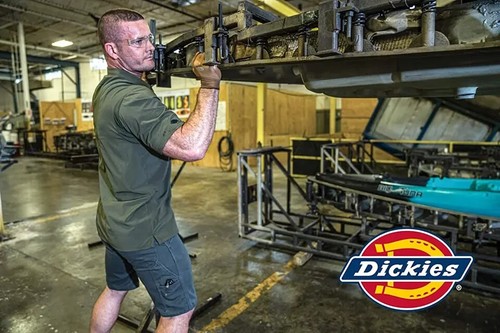 Dickies Men's 6 Pack Dri-Tech Comfort Quarter Socks Black Fits Shoe Size 6-12 US - Picture 3 of 7