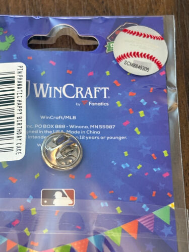 2025 Phillie Phanatic "Happy Birthday Cake" Collectible Pin-A CB Park Exclusive - Picture 3 of 3