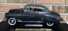 1950 Chevy Bel Air Hardtop Coupe 118 Scale Diecast Model Car Blue Gray