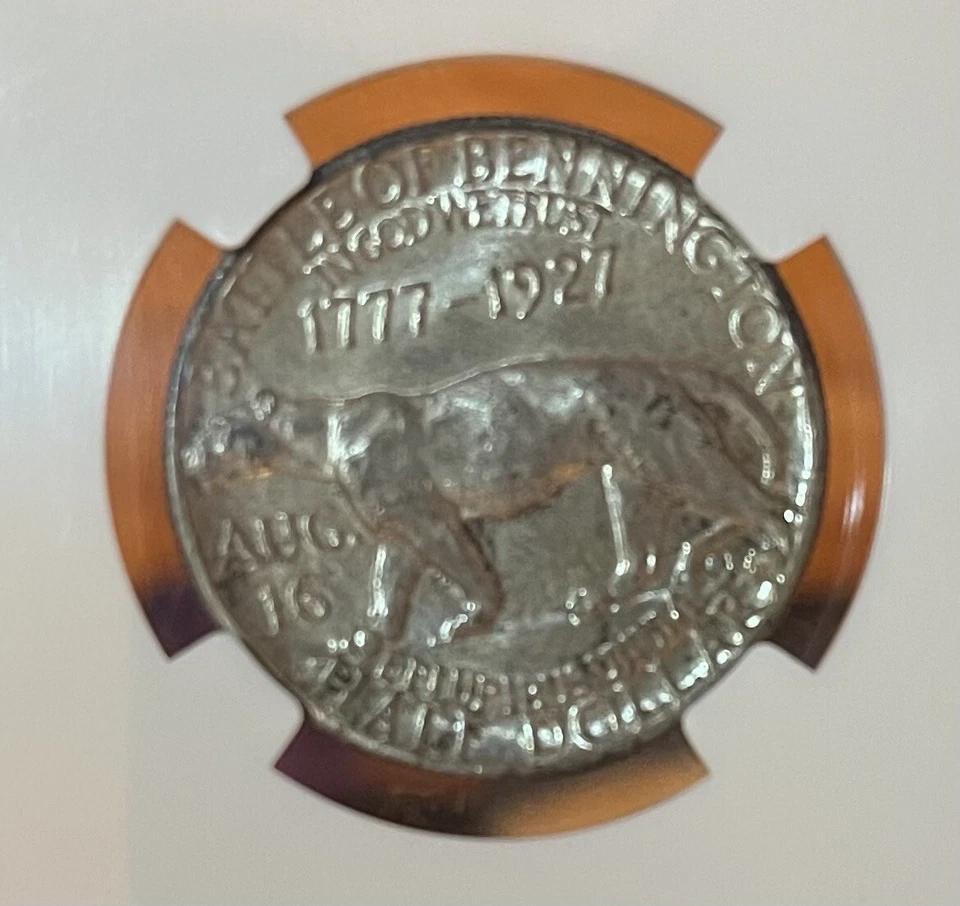 1927 NGC MS64 Vermont Commemorative Half Dollar - Image 4 of 4