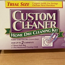 Custom Cleaner Trial Size And Dry Cleaner’s Secret Cloth Trial Size