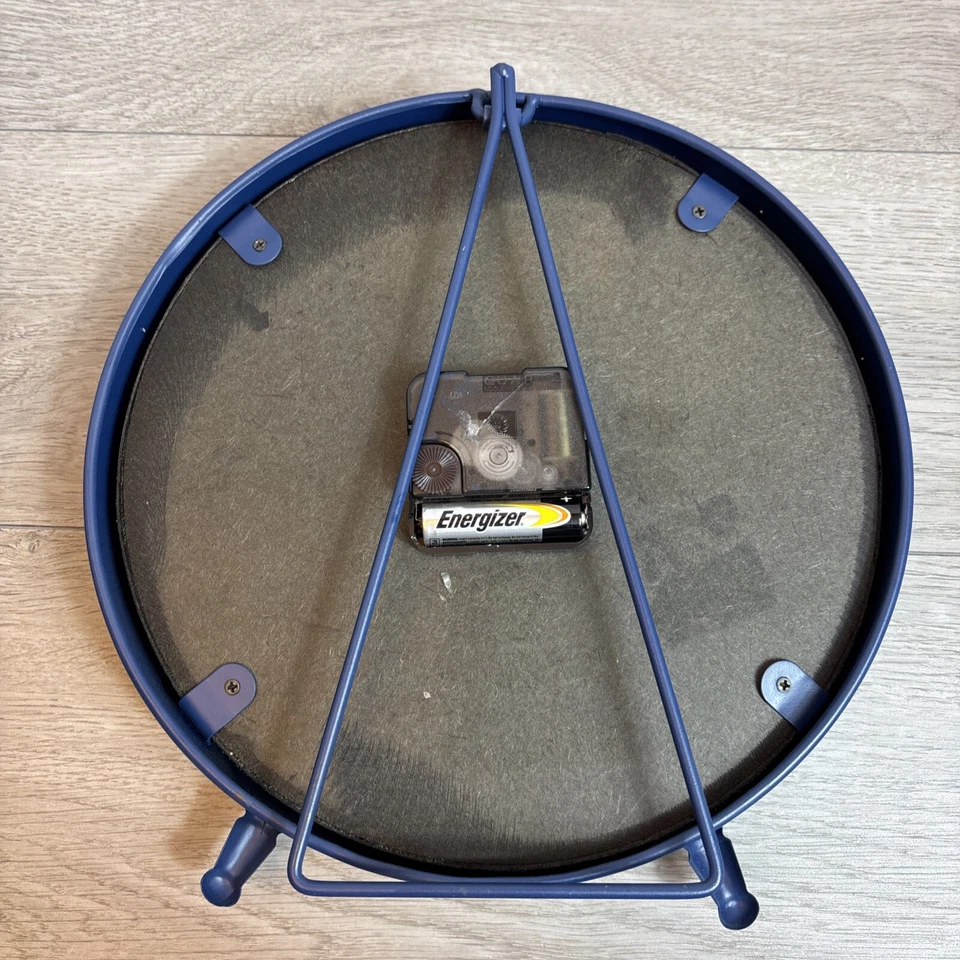 LONDON " OLD TOWN CLOCKS " DESK CLOCK METAL ( INDUSTRIAL DECOR ) 10" - Image 4 of 4