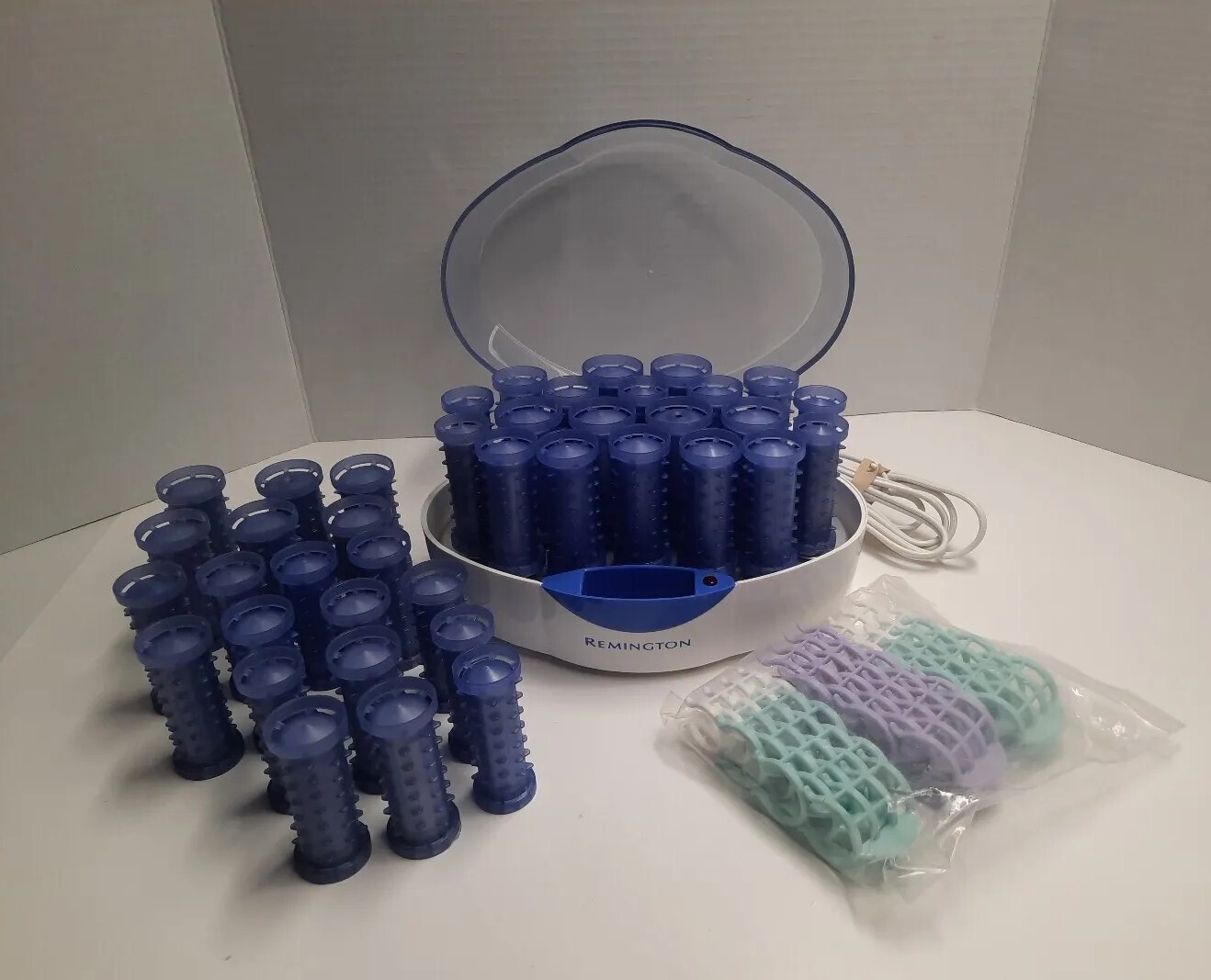 Remington Body Waves 20 Hot Wax Core Rollers w Clips Model H10801