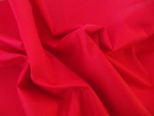 Soft PU Coated Water-Resistant Polyester Fabric Material - RED
