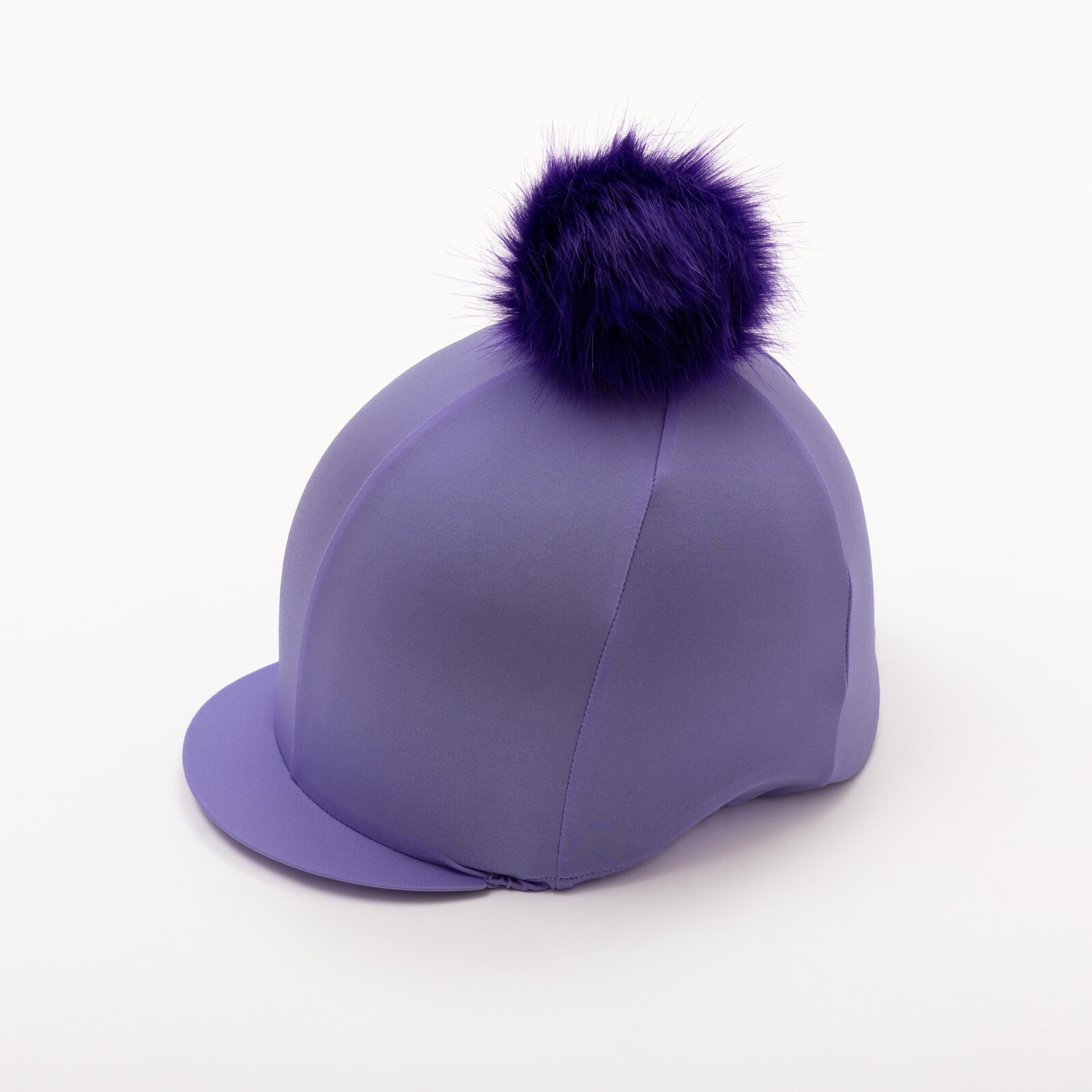 Riding Hat Cover with fluffy poms eBay