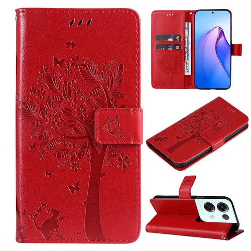 Para OPPO Reno 8/Reno 8 Pro/Reno 8 Lite 5G Billetera Portatarjetas Cuero Estuche Cubierta - Imagen 32 de 58