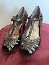 INC International Concepts Paula Women's Shoe Pumps Brown Suede Size 6 1/2 M