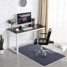 Office Chair Mat for Hardwood & Tile Floor, 55"X35" Computer Gaming Rolling Chai