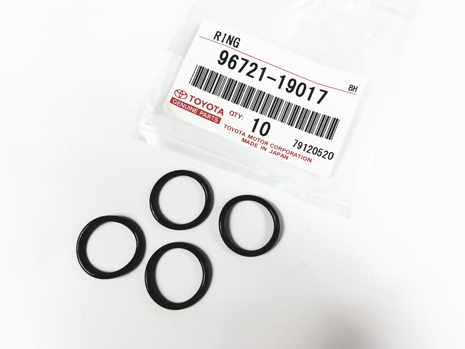 Injector Nozzle Washer Injection Seal O-Ring Set Toyota 96721-19017 ,11176-26020