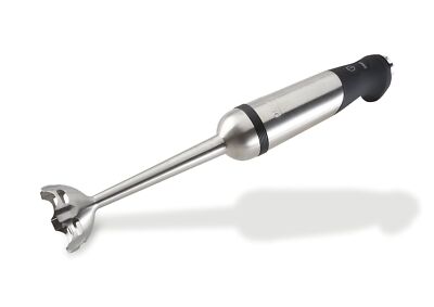 	All-Clad Electrics Stainless Steel Immersion Blender 2 Piece Turbo Function ...