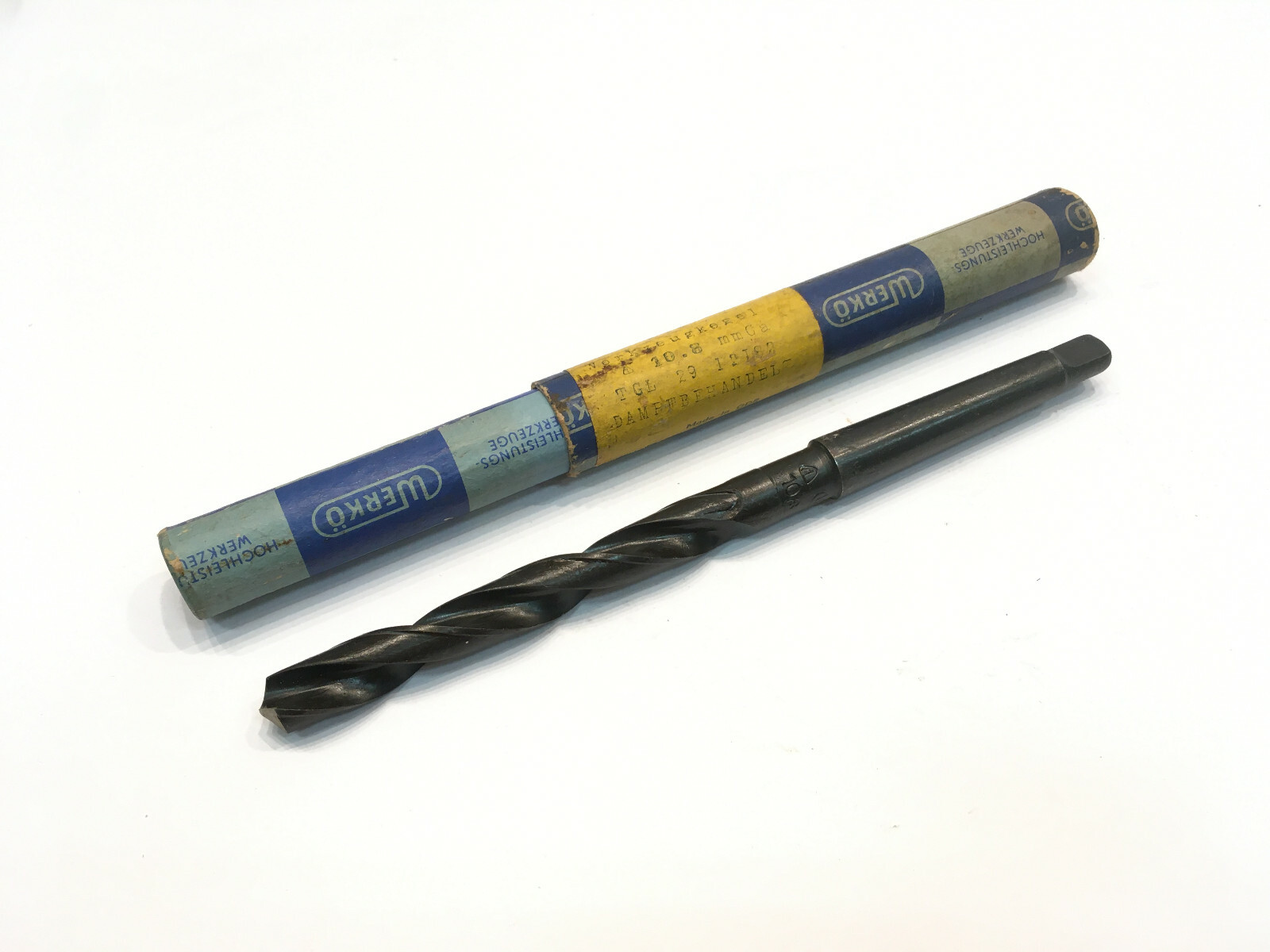 Sourcing Map 10x Spiralbohrer 1,9 Mm – Schnellstahl, Schwarz Oxidiert, 45 Mm Lang | Für Metall, Holz, Kunststoff