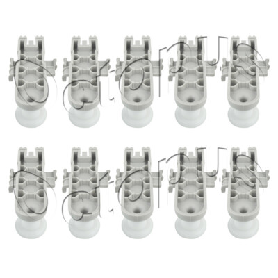 10 Pk Dishwasher Rack Wheel Fits Whirlpool Kitchenaid