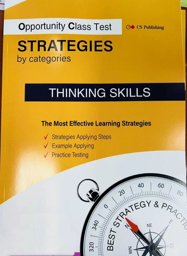CS Education OC Placement Test Strategies by categories pk of 3 Thinking Skills - Picture 2 of 13
