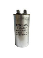 40/5 uF 40 5 MFD Capacitor 370 or 450 VAC Single Run Capacitor AC Universal