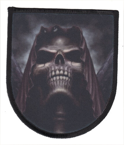 Skull #3 Coat of Arms "Patch" Patch/Death/Fantasy/Skull/Biker/Metal/Rocker/Death - Picture 1 of 1