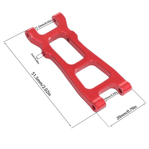 For MJX Hyper go 20208 JJRC C8811 RC Car Suspension Arms Rear Lower Swing Arm - Picture 2 of 15