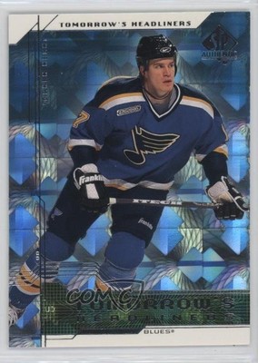 1999-00 SP Authentic Tomorrow's Headliners Jochen Hecht #TH8 Rookie RC