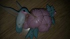 Vintage Homco Home Interiors 3 Piece Hummingbird Wall Decor 70"s 80"s — photo 3