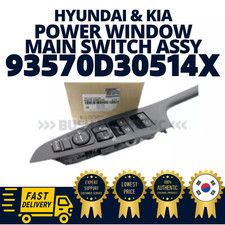 ORIGINAL OEM Hyundai Kia Fensterheber Hauptschalter Baugruppe Tucson 93570D30...