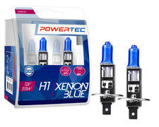 H1 12V 55W P14.5s Powertec Xenon Blue DUO Halogenlampe Halogen Glühlampe