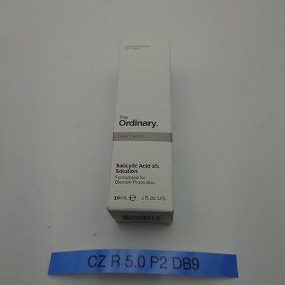 The Ordinary Salicylic Acid 2% Anhydrous Solution 30ml Formulated Skin Care