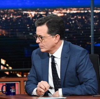 STEPHEN COLBERT'S NECKTIE as seen on Ep. #533 of THE LATE SHOW