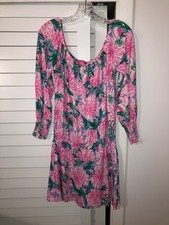 Lilly Pulitzer Lana Skort Romper Try Your Zest Women Medium