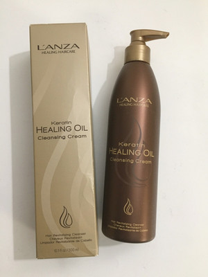 Lanza Keratin Healing Oil Cleansing Cream 10.1 fl oz / 300 ml NEW