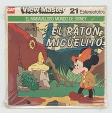 Walt Disney's Mickey Mouse El Raton Miguelito View-Master Packet B-528-S Sealed