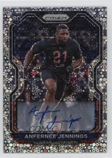 2020 Panini Prizm Rookie No Huddle Prizm Auto Anfernee Jennings #371 Auto 0u1z