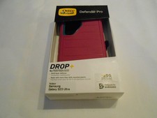 OtterBox Defender Pro Series Case Holster for Samsung Galaxy S23 Ultra Pink