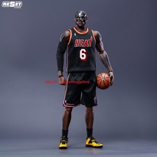 Reset Studio NBA Miami Heat Black Mask LeBron James 1/6 Limited Action Figure