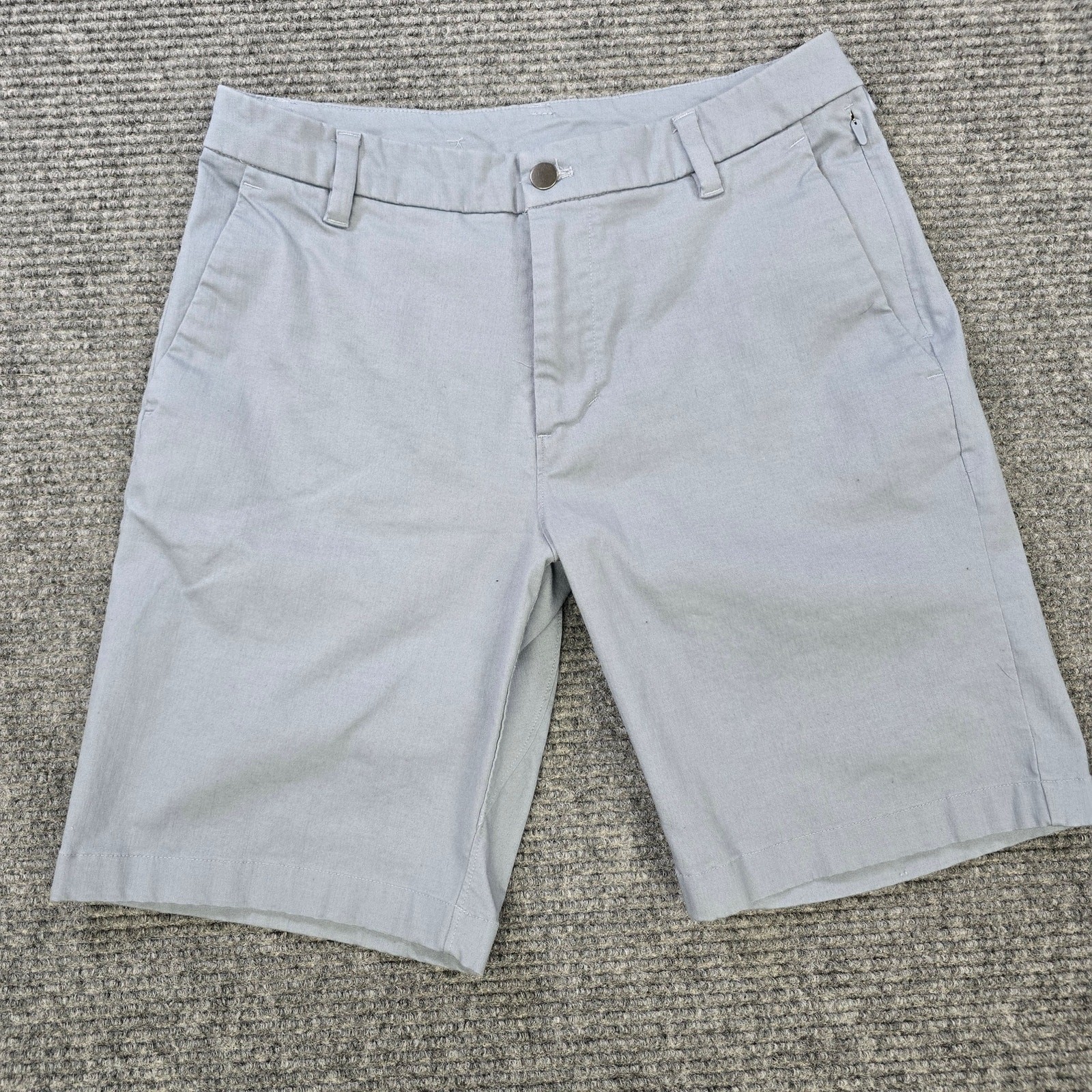 Lululemon Commission Shorts Mens 31 Gray Warpstreme Stretch Casual