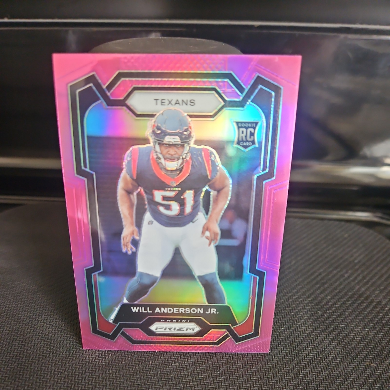 2023 Panini Prizm Will Anderson Jr PINK Prizm #342 Rookie Card RC Texans SP
