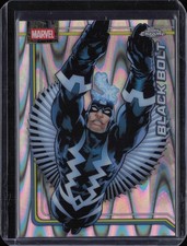 2026 Topps Chrome Marvel Comics #12 Black Bolt RayWave Refractor